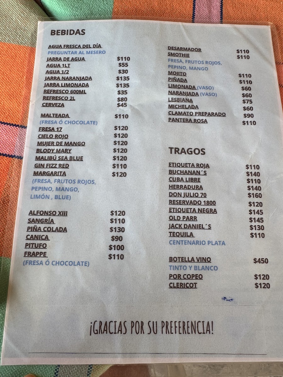 Vivan Las Pizzas Menu - Image 1